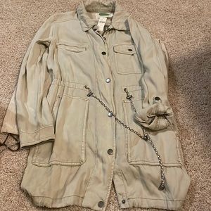 Anthropologie shirt jacket